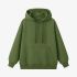 Grass Green Letters Print Hoodie GM8813-122