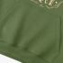 Grass Green Letter Graphic Hoodie GM8813-194