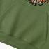 Grass Green Skeletons Graphic Hoodie GM8813-207