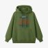 Grass Green Letter Graphic Hoodie GM8813-212