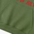 Grass Green Letter Graphic Hoodie GM8813-218