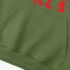 Grass Green Letter Graphic Hoodie GM8813-226