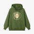 Grass Green Letter Graphic Hoodie GM8813-227