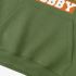 Grass Green Letter Graphic Hoodie GM8813-233