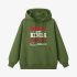 Grass Green Letter Graphic Hoodie GM8813-235