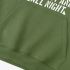 Grass Green Letter Graphic Hoodie GM8813-243