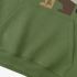 Lion Geometric Graphic Grass Green Hoodie GM8813-254