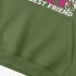 Letter Graphic Grass Green Hoodie GM8813-284