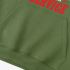 Letter Graphic Grass Green Hoodie GM8813-286