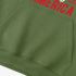 Letter Graphic Grass Green Hoodie GM8813-300