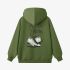 Grass Green Cartoon Print Hoodie GM8813-96