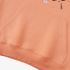 Orange Color Letters Print Hoodie GM8814-109