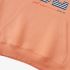 Orange Color Numbers Print Hoodie GM8814-145