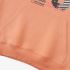 Orange Color Numbers Print Hoodie GM8814-159