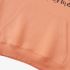 Orange Color Letters Print Hoodie GM8814-169