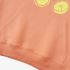 Orange Color Letter Graphic Hoodie GM8814-221