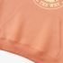 Orange Color Letter Graphic Hoodie GM8814-227