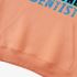 Orange Color Letter Graphic Hoodie GM8814-242