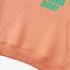 Orange Color Letter Graphic Hoodie GM8814-252