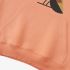 Owl Geometric Graphic Orange Color Hoodie GM8814-261