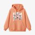 Fish Letter Orange Color Hoodie GM8814-275