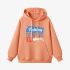 Fish Letter Orange Color Hoodie GM8814-280