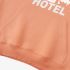 Letter Graphic Orange Color Hoodie GM8814-282