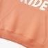 Letter Graphic Orange Color Hoodie GM8814-289