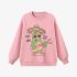 Pink Cartoon Print Sweatshirt GM9903-27