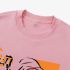 Pink Portrait Print Sweatshirt GM9903-32