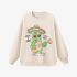 Beige Cartoon Print Sweatshirt GM9907-27