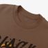 Brown Letters Print Sweatshirt GM9909-36