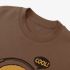 Brown Cartoon Print Sweatshirt GM9909-37