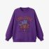 Purple Animal Print Sweatshirt GM9911-28