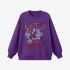 Purple Figure Painting Sweatshirt GM9911-33