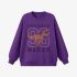 Purple Animal Print Sweatshirt GM9911-38